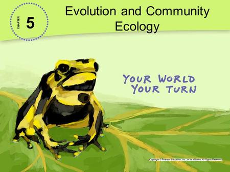 Evolution and Community Ecology