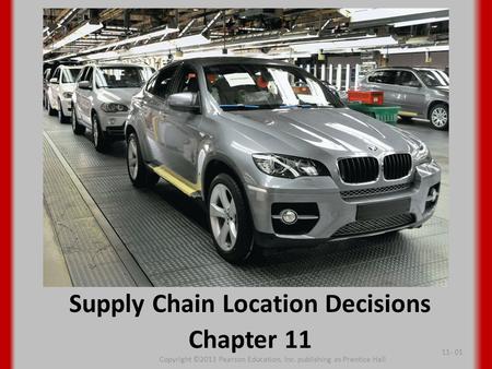 Supply Chain Location Decisions Chapter 11