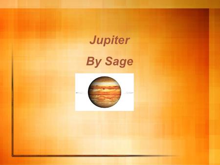 Jupiter By Sage. Jupiter was discovered by Galileo I have not a clue when it was found so find out yourself! Like all planets Jupiter was named after.