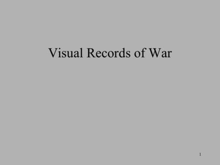 1 Visual Records of War. 2 Stereoscope of Alfred Waud – Harper’s Weekly artist - making a battlefield sketch.