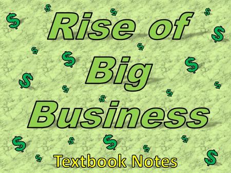 Factors of Production Factors of Production Start on page 568 The period from the end of the Civil War and 1900 was an era of unmatched economic growth.