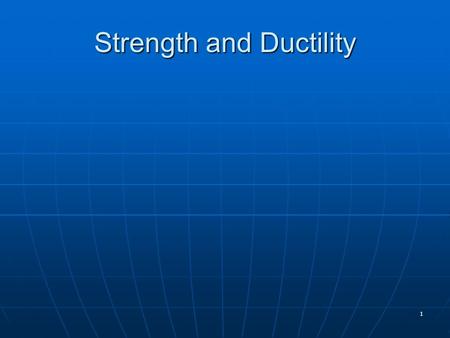 1 Strength and Ductility. 2 Determining Tensile Strength from the stress-strain curve is easy. Just locate the highest point on the curve. TS = 82 ksi.