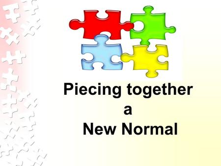 Piecing together a New Normal. 850,000 residents 2 20 Library Locations 2010-2011 Operating Budget $23 M Materials Budget $1.7 M 7M Circulation 1.2 M.