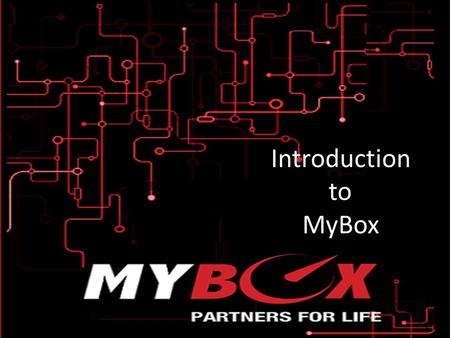 Introduction to MyBox. M/s. MYBOX Technologies Pvt. Ltd. is a private limited company incorporated in June 2008. It was incorporated between Arvind Kharabanda.