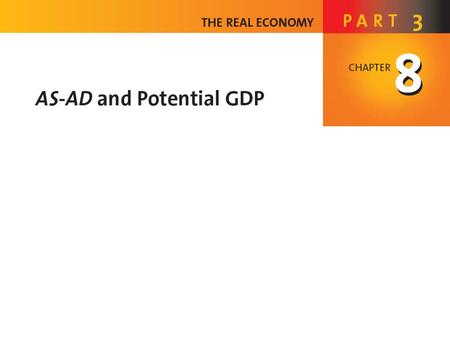 When you have completed your study of this chapter, you will be able to C H A P T E R C H E C K L I S T Preview the aggregate supply-aggregate demand.