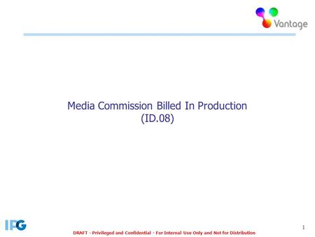 Media Commission Billed In Production