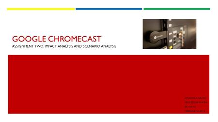 Assignment Two: Impact Analysis And Scenario Analysis