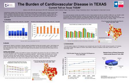 Stroke The overall age-adjusted mortality rate (AAMR) for stroke in Texas declined from 66.3 per 100,000 in 1999 to 52.1 per 100,000 in 2005. The decrease.