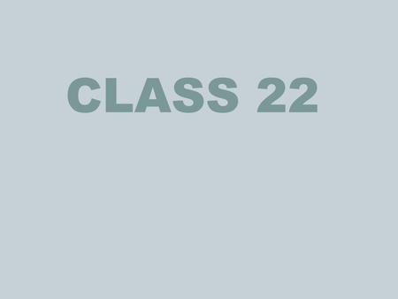 CLASS 22. Social Psychology We are a social species.