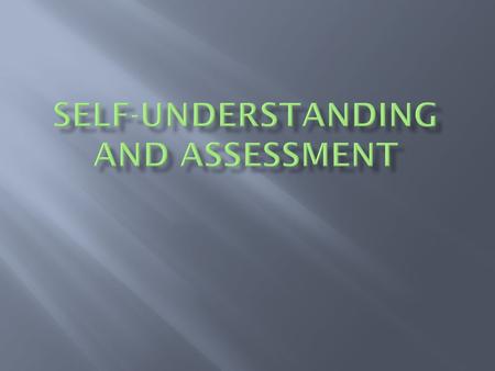  1. Discuss the importance of self-concept and its ingredients.  2. Discuss the factors that affect the development of self-concept.  3. Identify how.