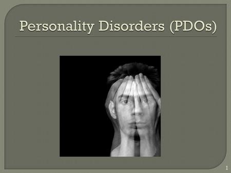 1. Unique and long-term pattern of inner experience and outward behavior Often described in terms of “traits” Comes from combination of genetics and environment.