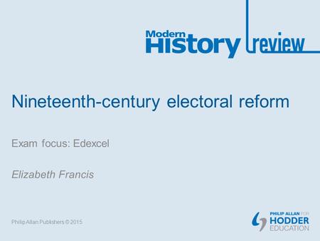 Nineteenth-century electoral reform