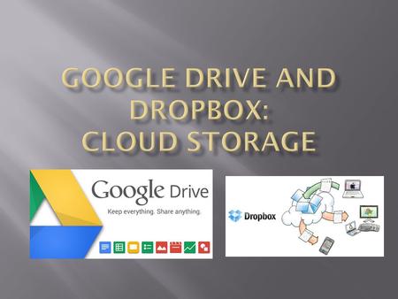  Networked Storage  Files stored on:  Original device  Third Party Data Hosting Servers  Secondary devices  w/ granted permission.