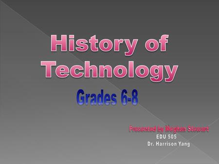  Technology has never stop changing since the beginning of human life.  Technology affects people’s lives everyday.  Technology can help lives, homes,