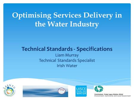 Optimising Services Delivery in the Water Industry