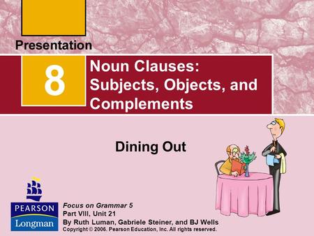 Noun Clauses: Subjects, Objects, and Complements