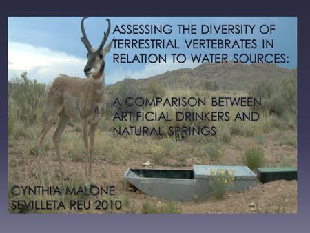  Aldo Leopold’s Game Management - cornerstone text for U.S. federal wildlife agencies - three necessities for free-ranging wildlife: food, water, and.