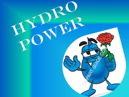 Hydro Power. Fresh Water Fresh water is naturally occurring water on the Earth's surface in bogs, ponds, lakes, rivers and streams, and underground as.