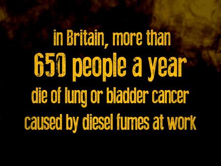 Introducing the risks from diesel fumes – a briefing for managers.