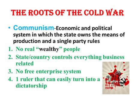 The Roots of the Cold War