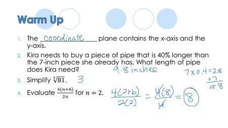 Geometry  Definition: a statement that defines a mathematical object.  Undefined term: mathematical term that is not defined using other mathematical.