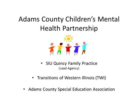 Adams County Children’s Mental Health Partnership