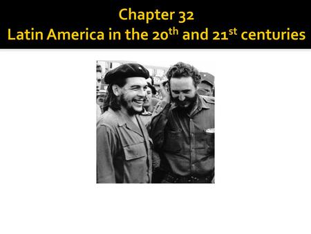  WWII was not a critical event; LA only moderately involved (Brazil aided US steel industry)  New definitions:  First World: capitalist industrialized.