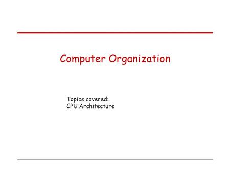 Multiple-bus organization