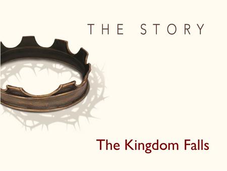 The Kingdom Falls. “I am about to bring a sword against you, and I will destroy your high places. Your altars will be demolished and your incense altars.