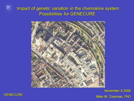 Impact of genetic variation in the chemokine system