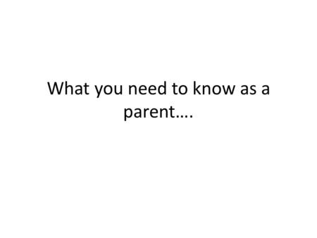 What you need to know as a parent….. Early Learning for Children with Disabilities There are many people that have had disabilities and are able to be.