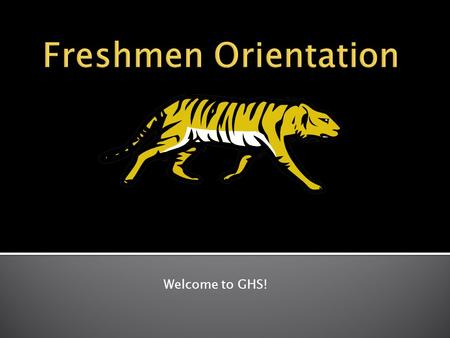 Welcome to GHS!. GHS & Counseling Office Overview Learn about ECAP Log-on to your AZCIS account Begin your 4 year course plan.