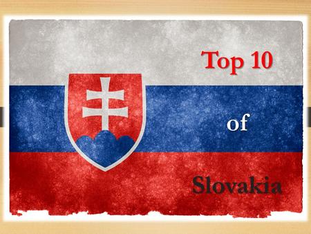 Top 10 of Slovakia. Traditional food ‛ bryndzové halušky’ the most popular national dish the small gnocchi-type dumplings covered in a sharp sheep cheese.