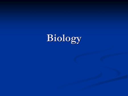 Biology. The Nervous System Two main parts: Two main parts: Central Nervous System Central Nervous System Consists of the brain and spinal cord Consists.