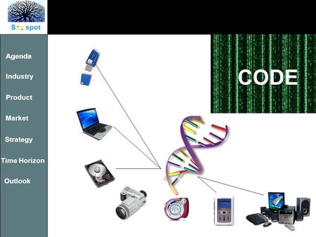 S spot Industry Product Market Strategy Time Horizon Outlook Agenda CODE.