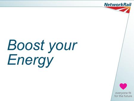 Boost your Energy. What we’ll cover today Common things in our lifestyle that affect our energy The four best ways to boost your energy Where you can.