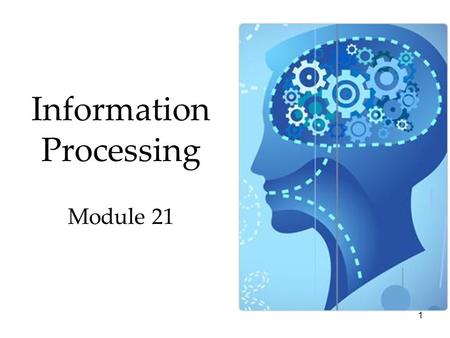 1 Information Processing Module 21 QR code for 21 22 SG 2.