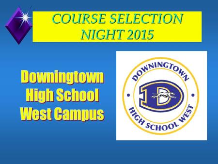 COURSE SELECTION NIGHT 2015 School Counselors u Mr. Jones (A-Col ) u Ms. Krissinger (Com-Ec & TCHS M-Z) u Mr. Criswell (Ed - Jan & TCHS A-L) u Mrs.