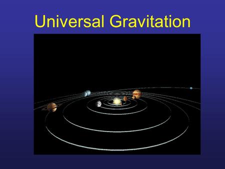 Universal Gravitation. Brief Astronomical History 85-165 A.D Ptolemy Greek Astronomer 85-165 A.D. Believed in Geo- centrism First to latitude and longitude.