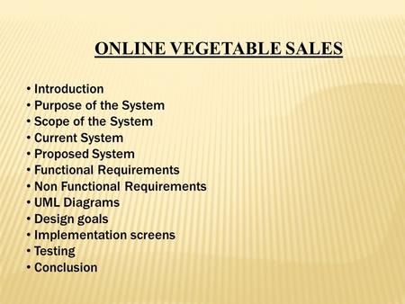 Functional Requirements Non Functional Requirements UML Diagrams