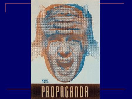 propaganda As generally understood, propaganda is opinion expressed for the purpose of influencing actions of individuals or groups. More formally,