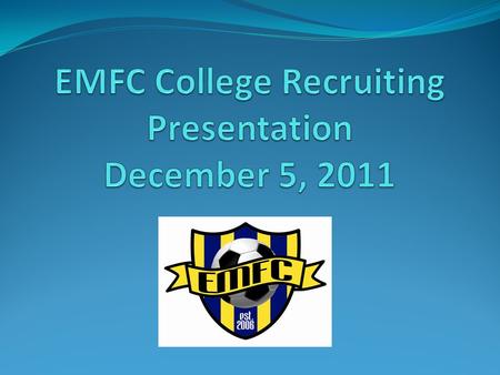 1. Recruiting by college coaches is often a two-way deal Many times it is the player that initiates the communication Very few kids are just sought out.