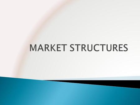  A monopoly is a MARKET STRUCTURE in which only ONE seller sells a product for which there are no close substitutes.  A monopoly is A PRICE SETTER,