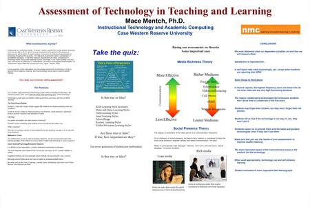 What is assessment, anyway? Assessment is a confusing concept. To some, it means assessment of what students know and what they are able to do, for others,