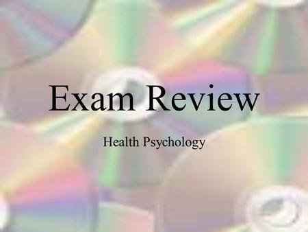 Exam Review Health Psychology. Response Cost Behavior decreases due to something being removed from the situation.