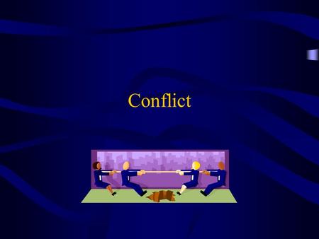 Conflict. “Conflict is an expressed struggle between at least two interdependent parties who perceive incompatible goals, scarce rewards, and interference.