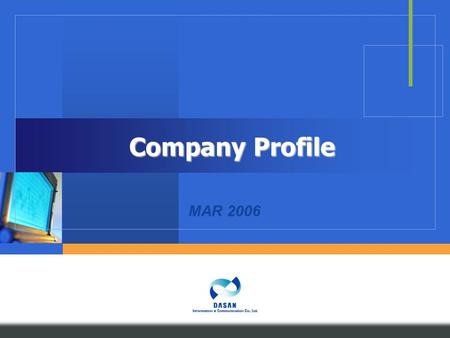 Company Profile MAR 2006.