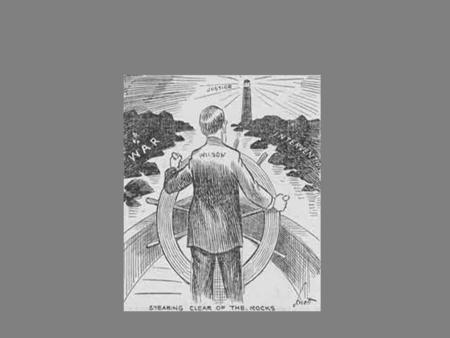 Discuss with a Partner Describe the transformation in Wilson’s outlook from “Peace without Victory” to “Making the World Safe for Democracy.”