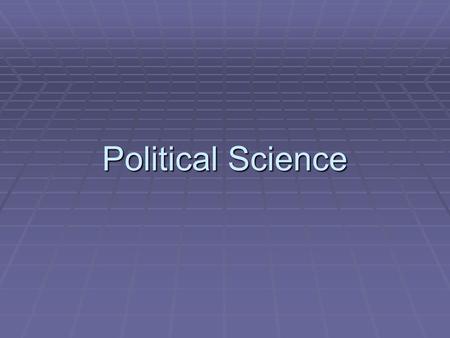 Political Science. The J-Curve  Stability: ability to withstand shocks (political: rebellion, protest; non-political: earthquakes, economic crisis)