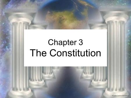 Chapter 3 The Constitution. Common Checks and Balances President recommends legislation to congress Presidential veto Congressional override of veto Senate.